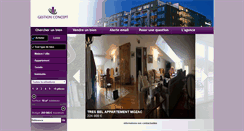 Desktop Screenshot of gestionconcept.net
